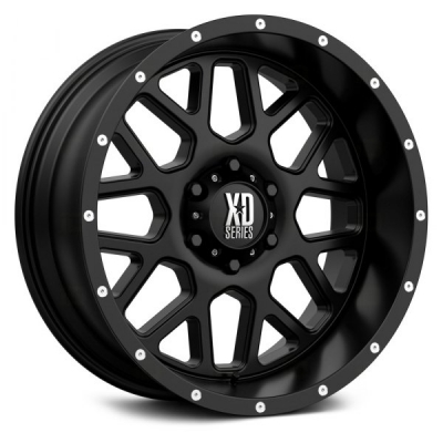 Xd Series By Kmc Wheels XD820 GRENADE 7.00X16 6X130 ET42.0 NB84.10 Gloss black