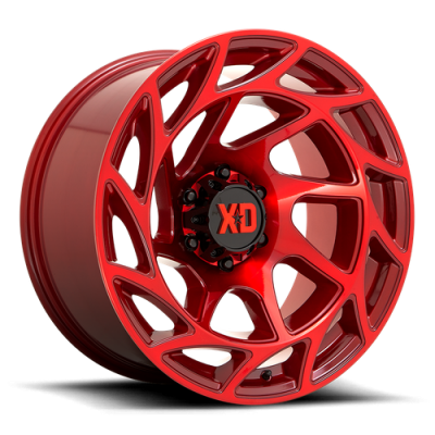 XD Series By KMC Wheels Xd XD860 ONSLAUGHT CANDY RED
